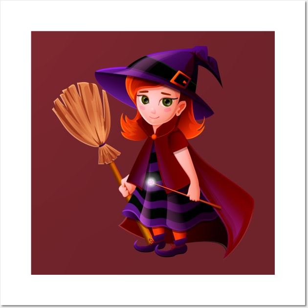 Nice Witch Wall Art by Mako Design 